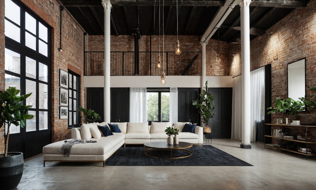 Лофт: грубо и элегантно