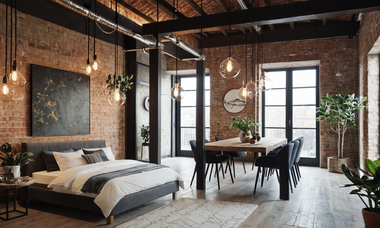 Преобразуйте маленькую квартиру в стильный лофт