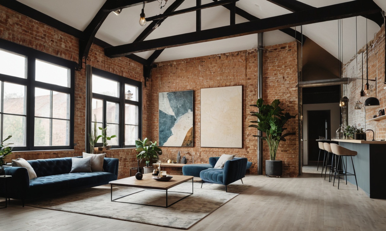 Современные интерьерные тренды в области индустриального стиля