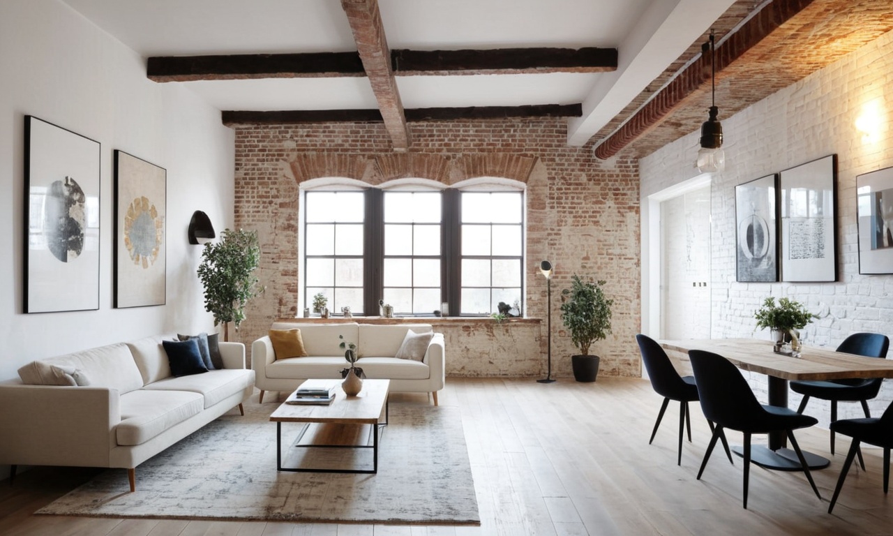 Интеграция индустриальных деталей в дизайн интерьера