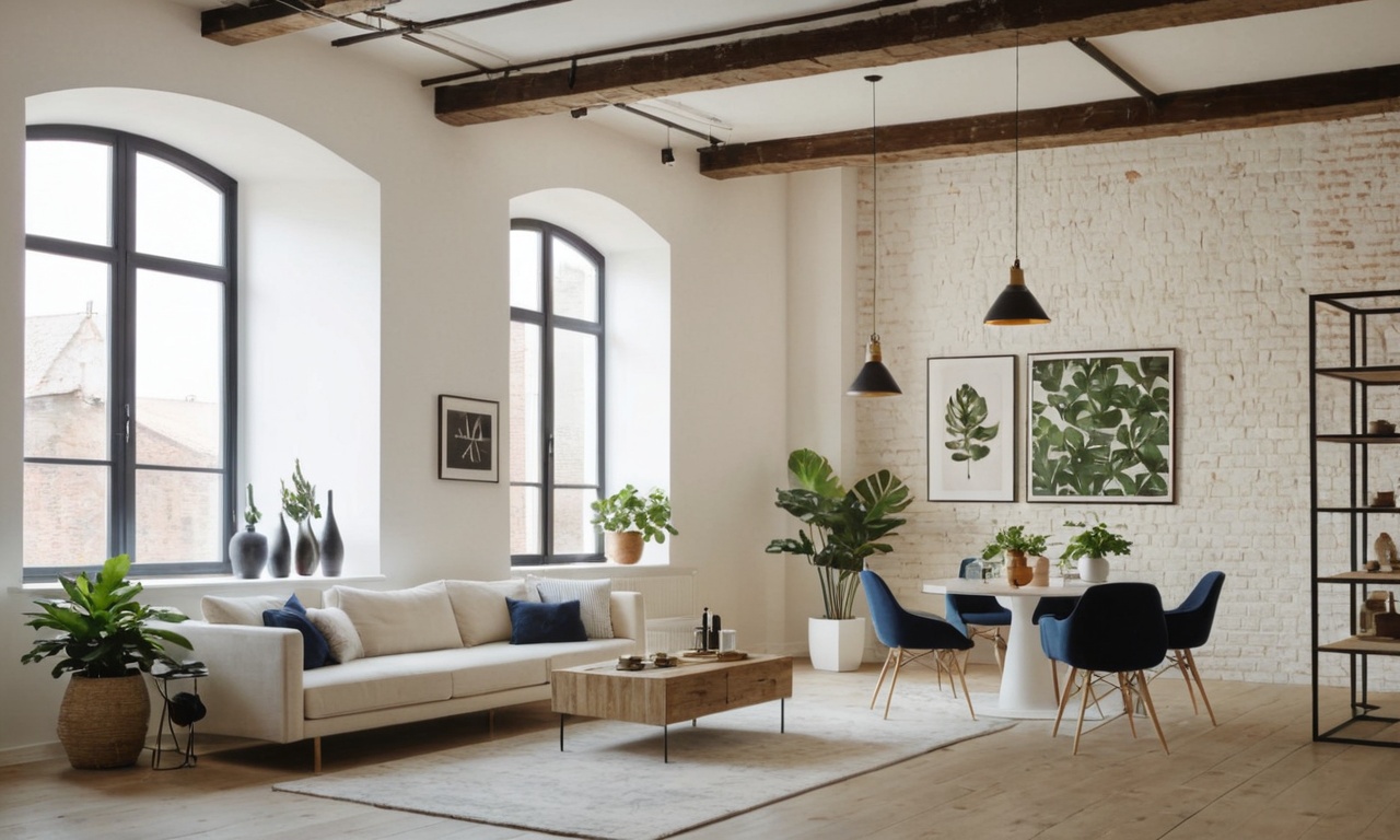 Преимущества использования индустриальных деталей в интерьере