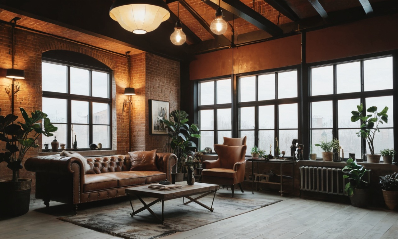 Советы по созданию аутентичного дизайна интерьера в стиле Лофт с помощью винтажных аксессуаров