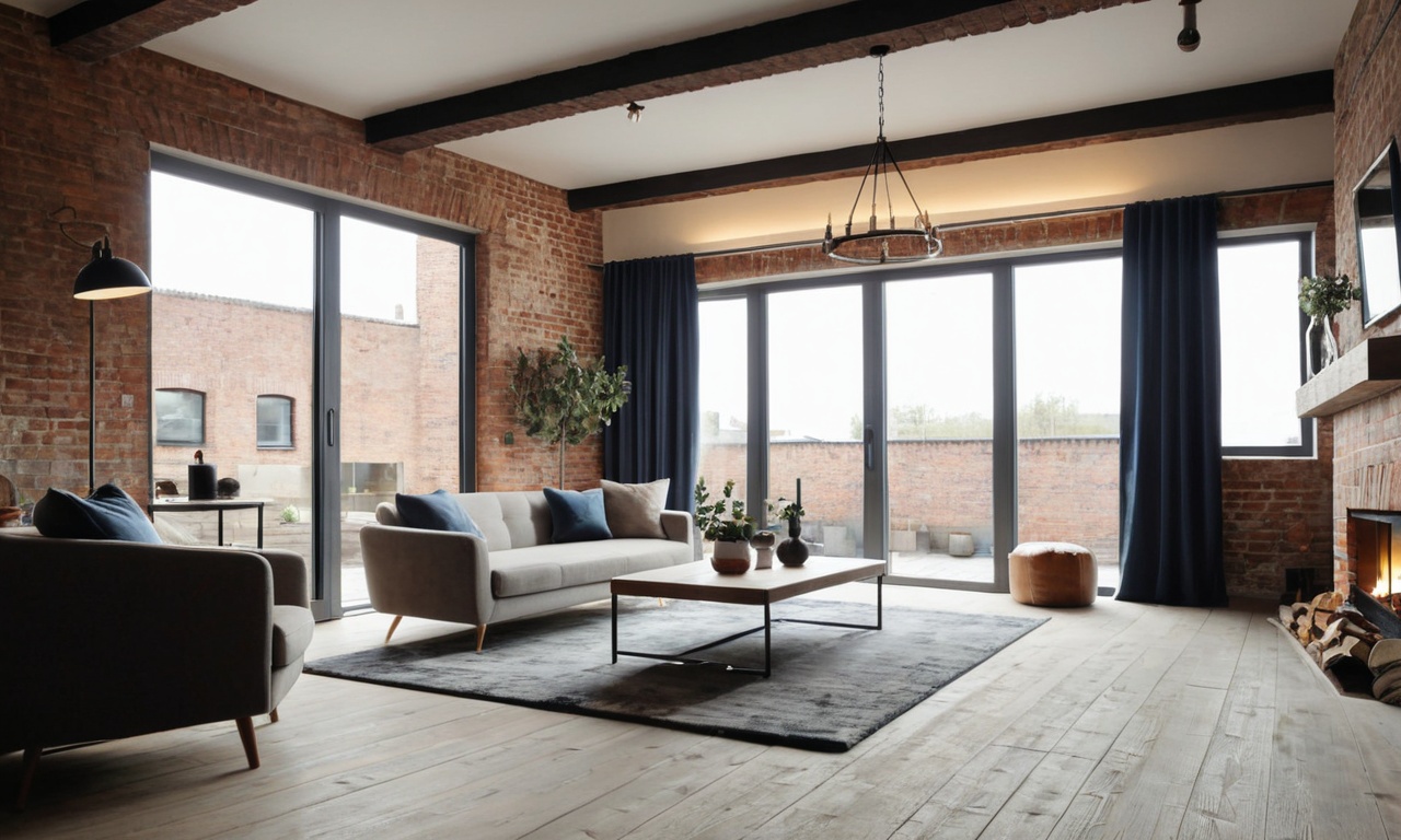 Задачи промышленных аксессуаров в интерьере Лофт