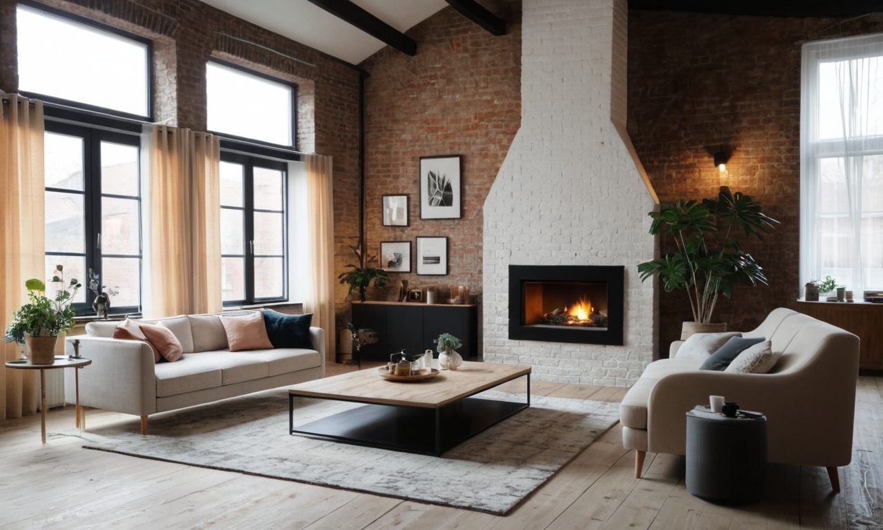 Дизайн и отделка камина