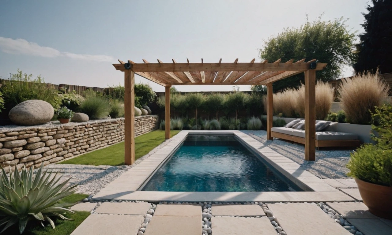 Металлические детали во внешнем интерьере: стиль и функциональность