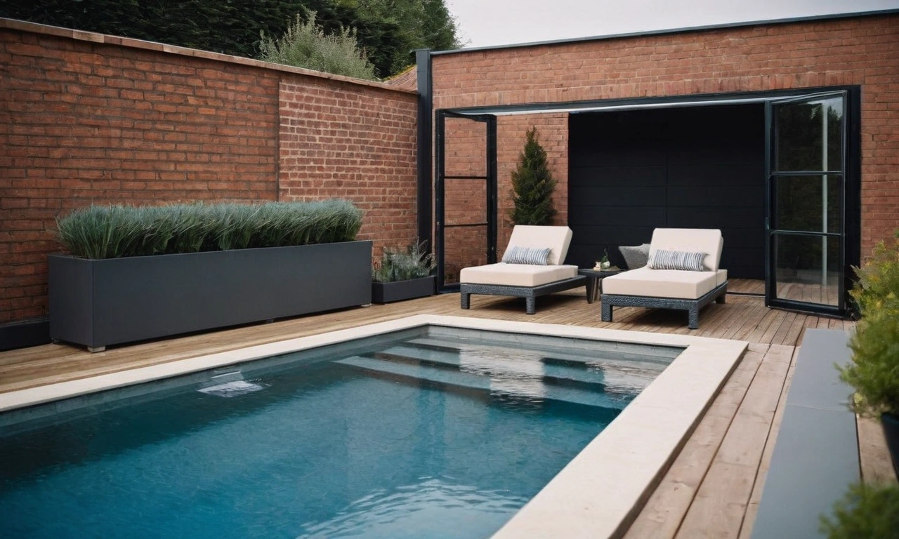 Эклектичность в лофт-дизайне бассейна: сочетание разных стилей и элементов