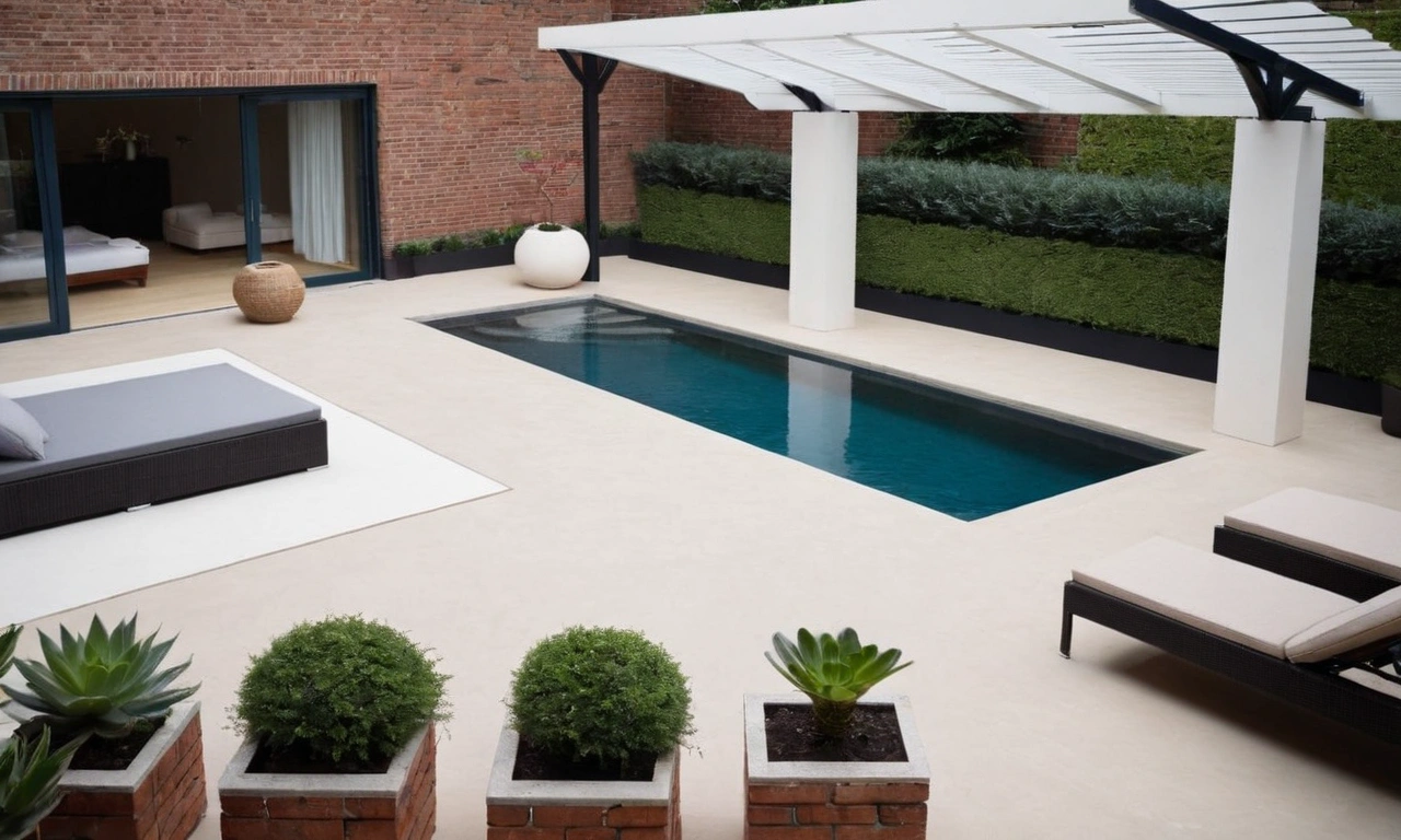 Преимущества использования металла в ландшафтном дизайне в стиле Лофт