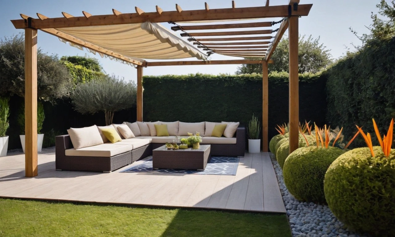 Лофт в саду для чтения и отдыха