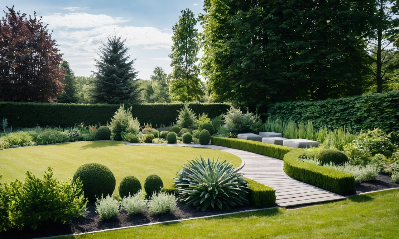 Использование натуральных материалов и растений