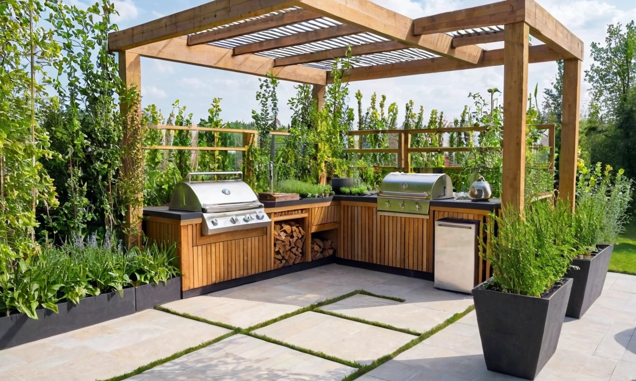 Основные принципы ландшафтного дизайна в стиле Лофт