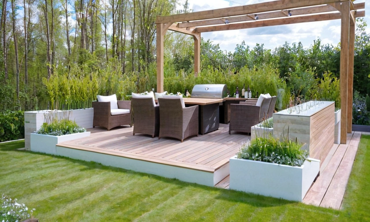 Ландшафтный дизайн в стиле Лофт: создание зоны для активных игр и спорта