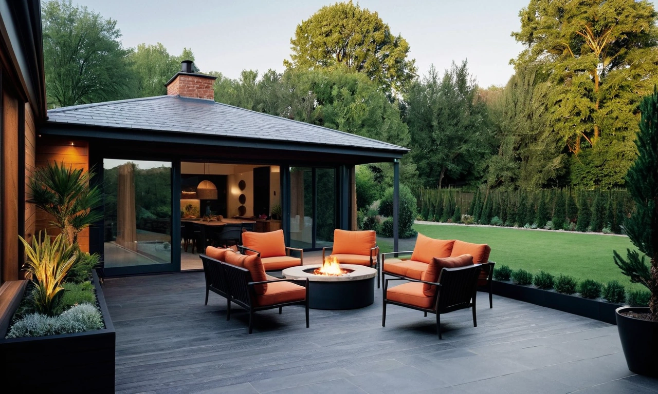 Лофт-дизайн вокруг террасы