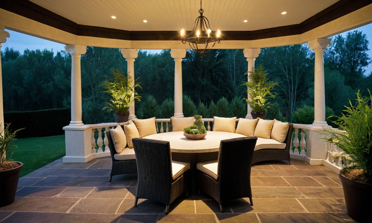 Стол и стулья в лофт-стиле