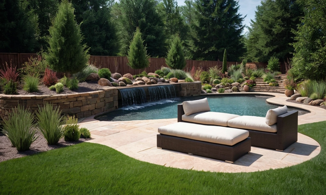 Выбор материалов для ландшафтного дизайна в стиле Лофт: