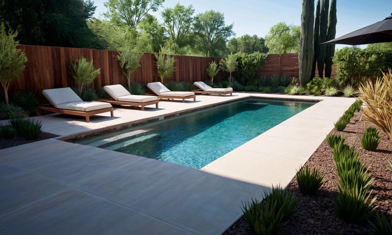 Выбор материалов для ландшафтного дизайна в стиле Лофт