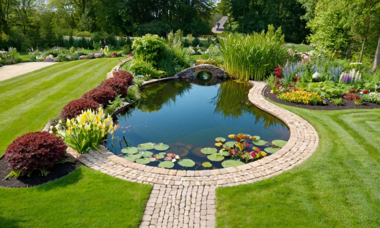 Интеграция пруда в городской лофт-дизайн