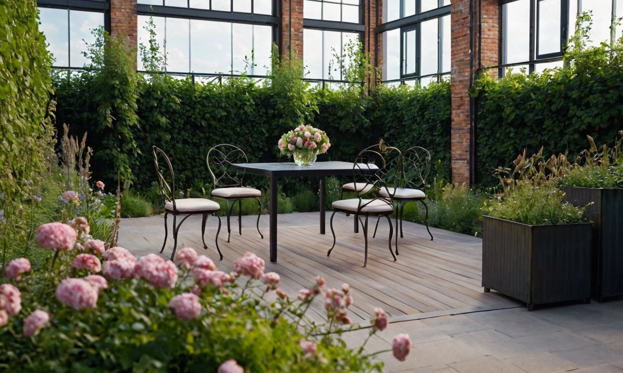 Популярные растения для ландшафтного дизайна в стиле Лофт