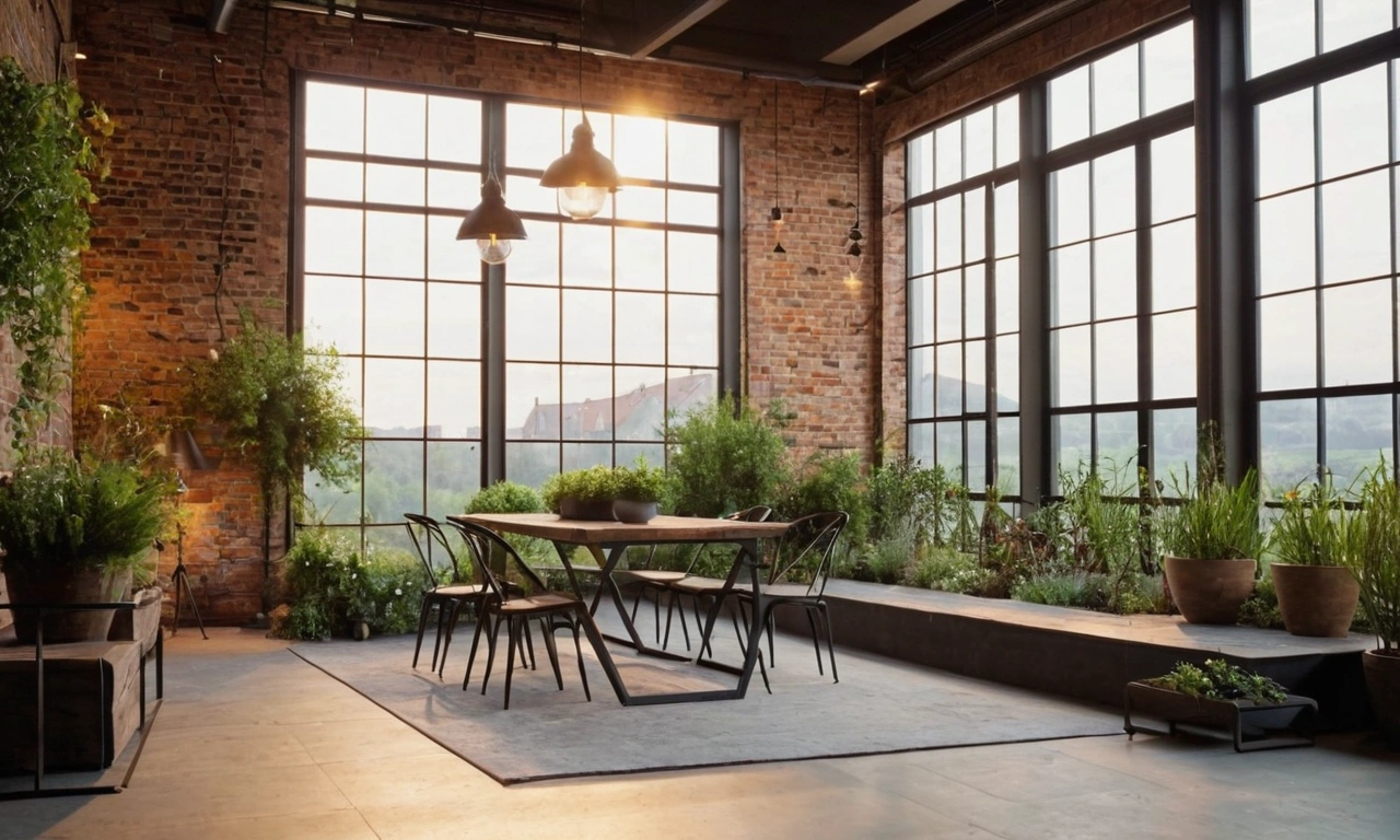 Важные нюансы при создании лофта в саду