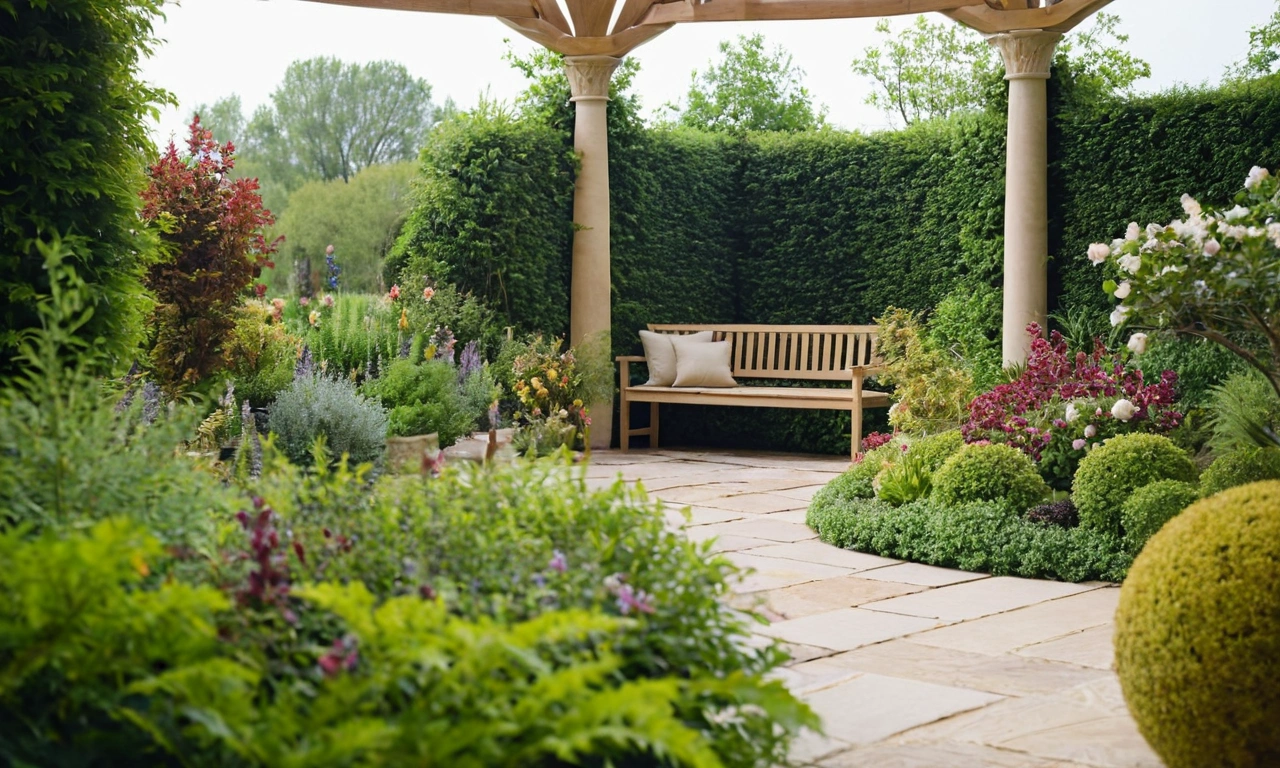 Элементы ландшафтного дизайна в стиле Лофт