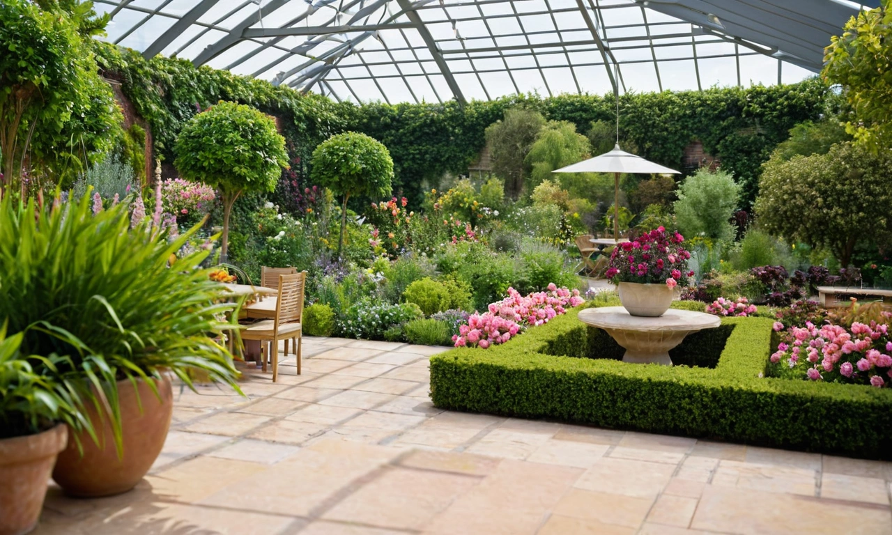 Различные способы создания садовой комнаты в стиле Лофт