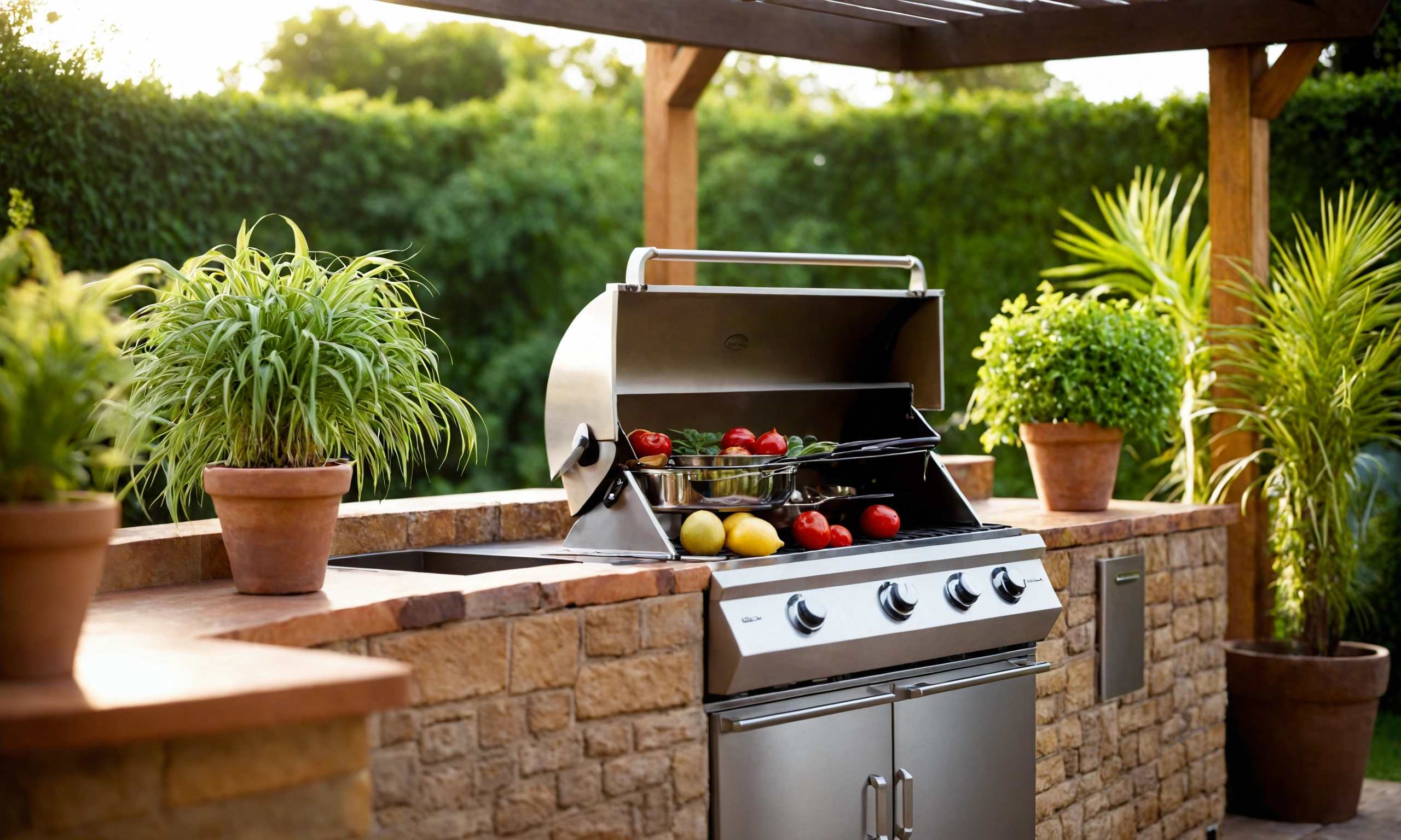 Лофт в саду: создание сада-кухни с оригинальными решениями