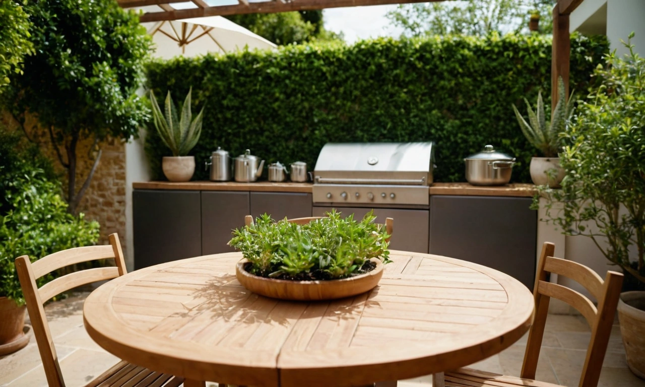 Лофт в саду: идеи для создания оригинального сада-кухни