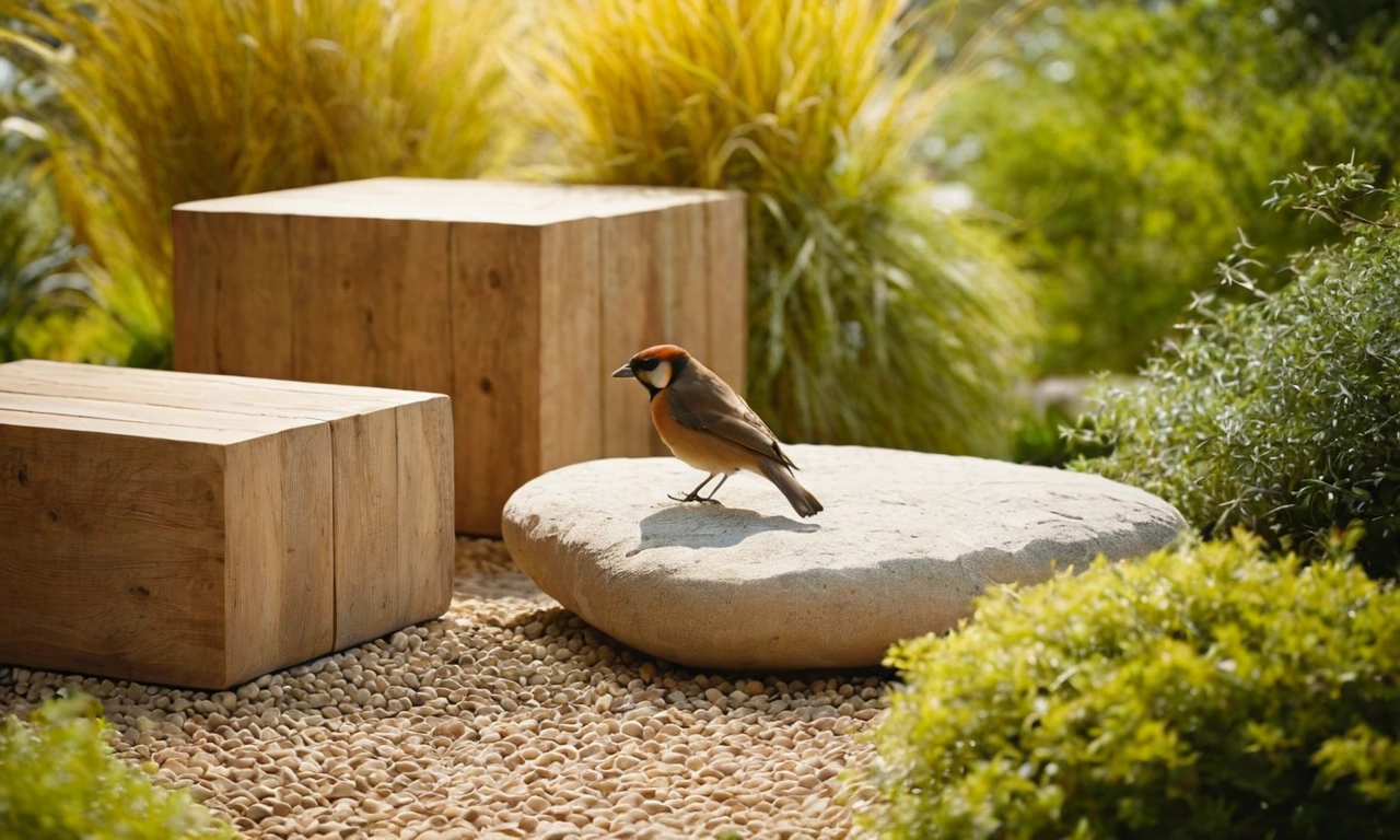 Виды и варианты использования камня в ландшафтном дизайне в стиле Лофт