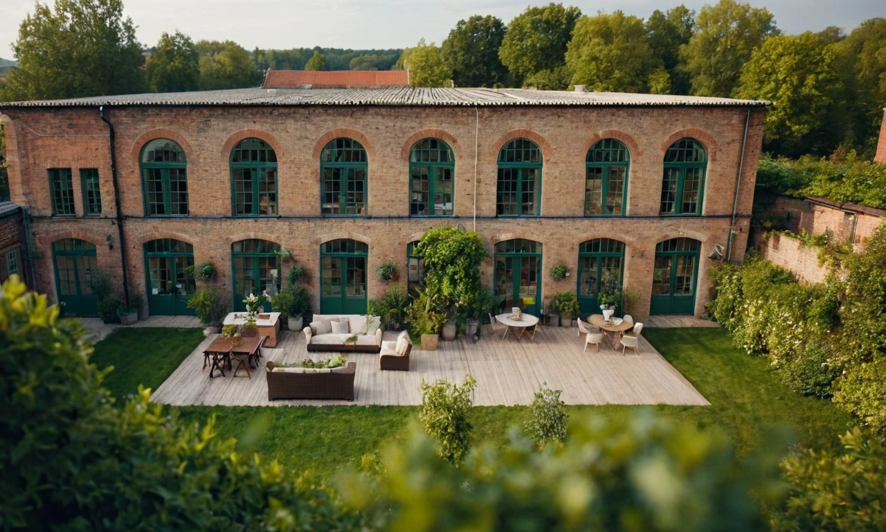 Примеры реализации лофт-стиля в саду: вдохновение для вашего собственного проекта