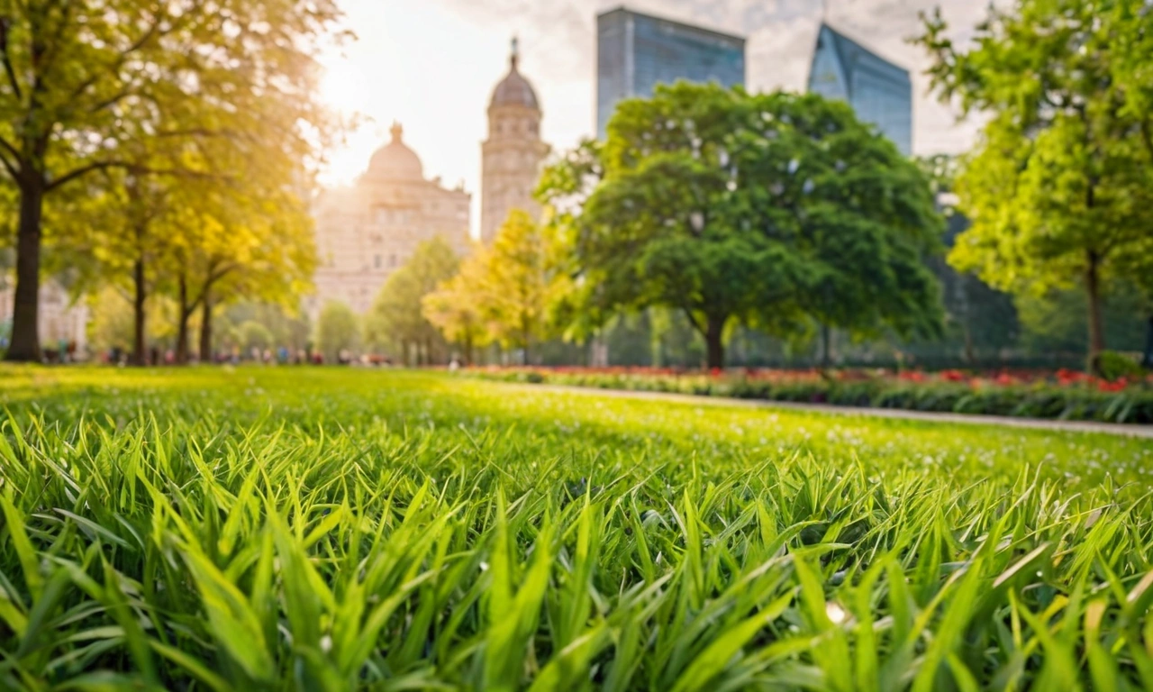 Сочетание натуральных и городских элементов