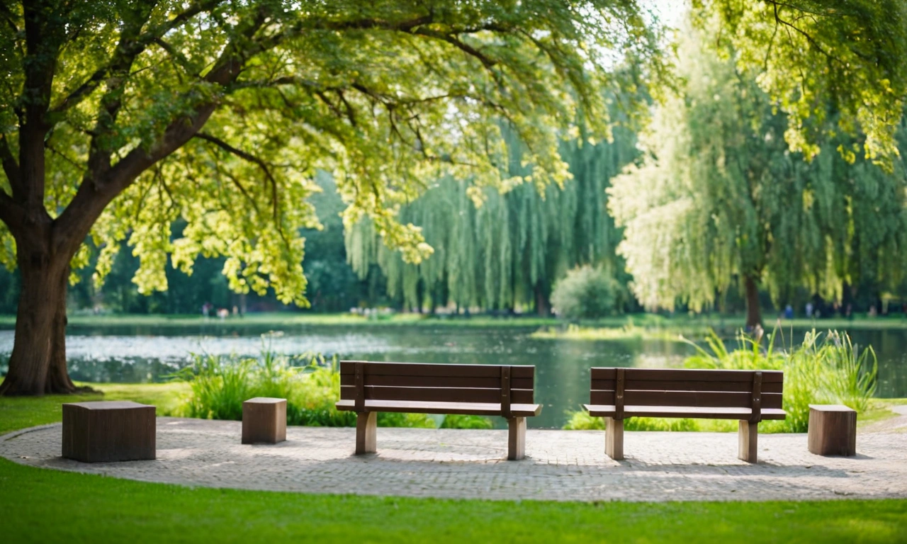 Использование промышленных материалов в оформлении сада