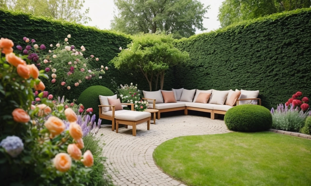 Лофт-дизайн для небольшого сада: компактные идеи и решения