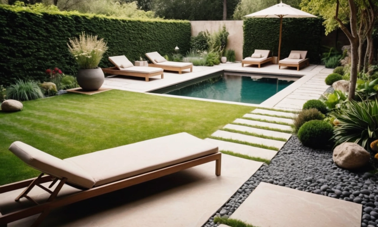 Ландшафтный дизайн в стиле Лофт