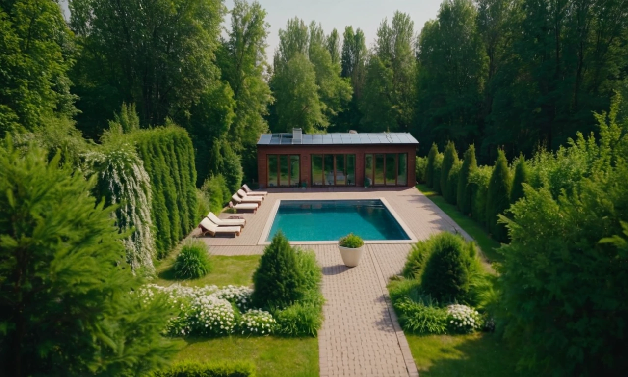 Растения и зеленые насаждения в ландшафтном дизайне в стиле Лофт