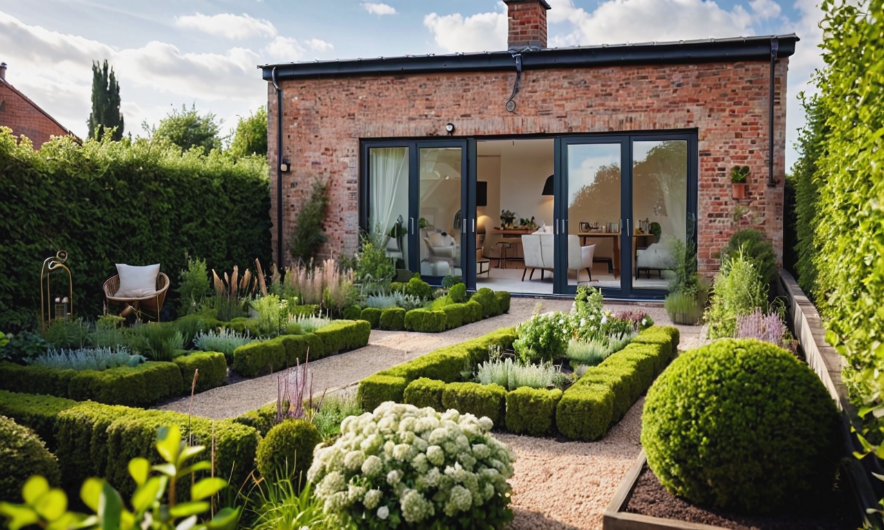 Простор и открытость в ландшафтном дизайне в стиле Лофт