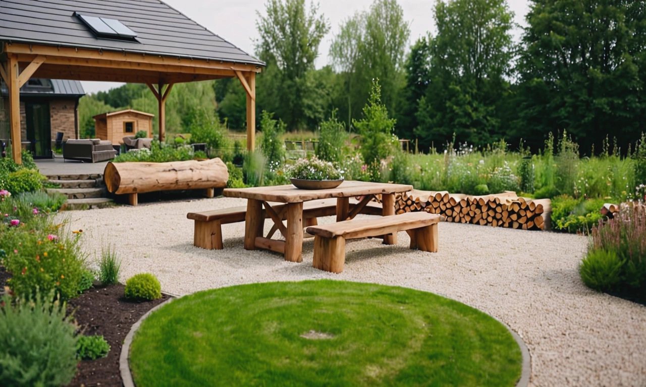 Простор и открытость в ландшафтном дизайне в стиле Лофт