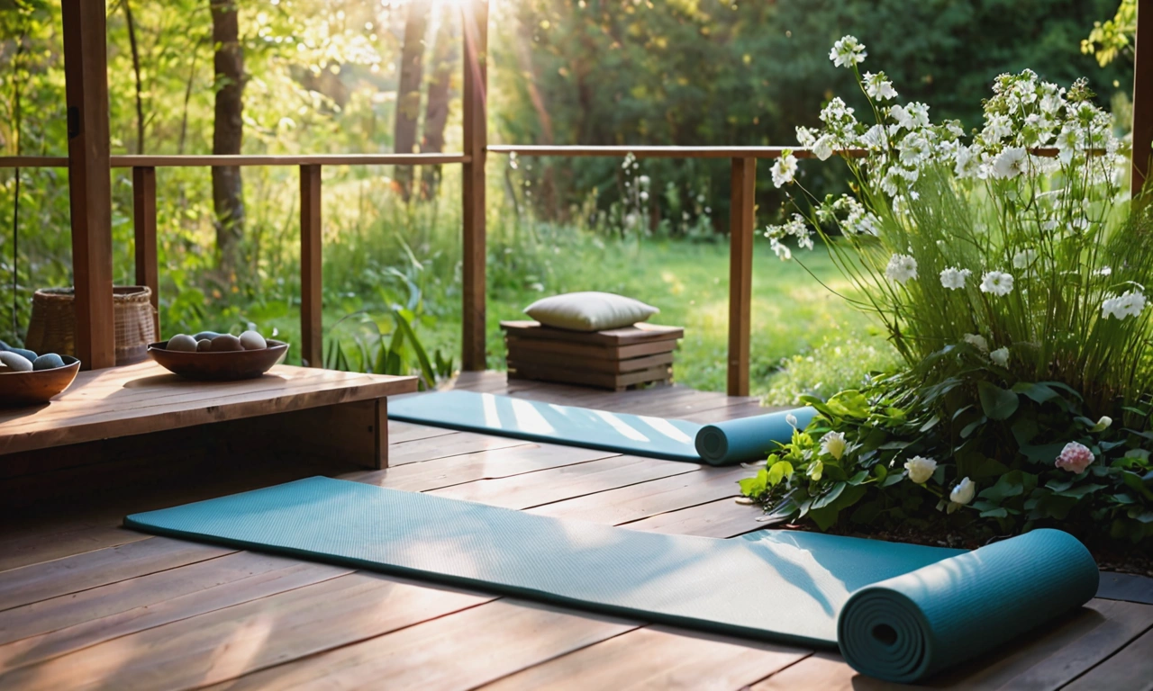 Лофт в саду: создание зоны для медитации и йоги