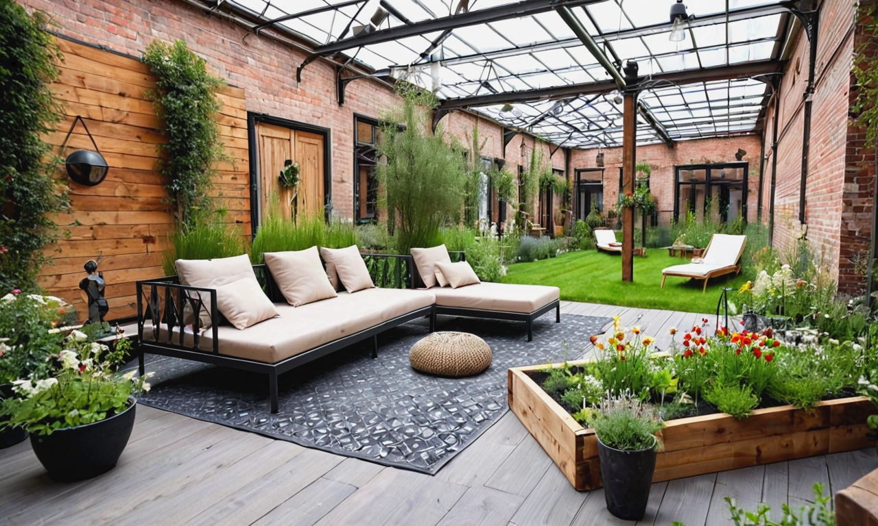 Лофт-дизайн с использованием многоуровневых платформ и лестниц