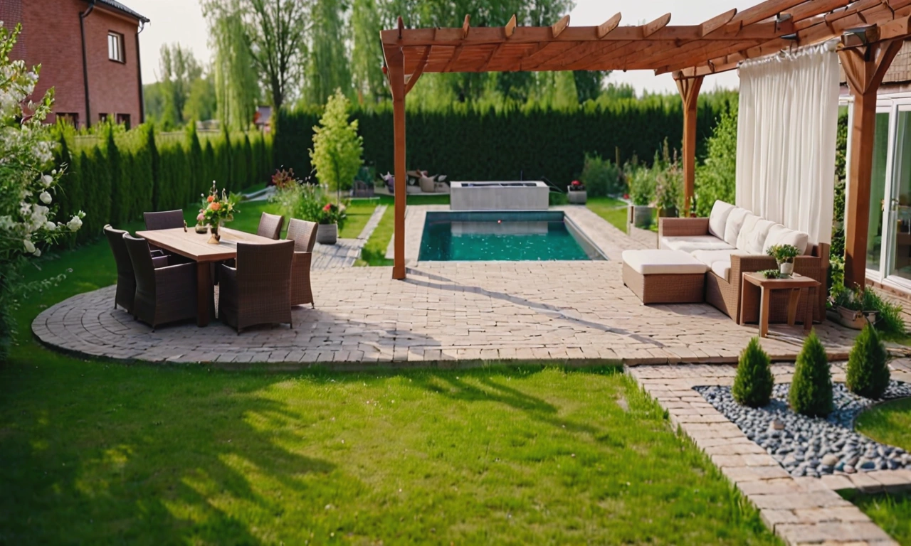 Функциональность ландшафта в стиле Лофт