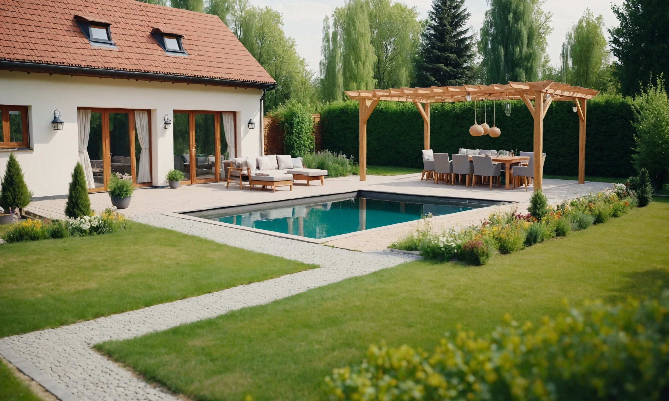 Ландшафтный дизайн в стиле Лофт: создание просторного и функционального сада