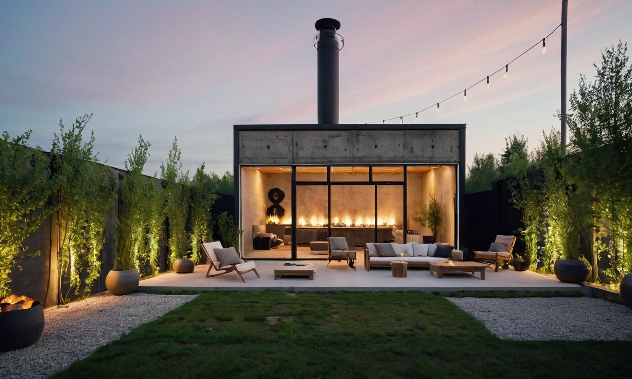 Использование индустриальных элементов