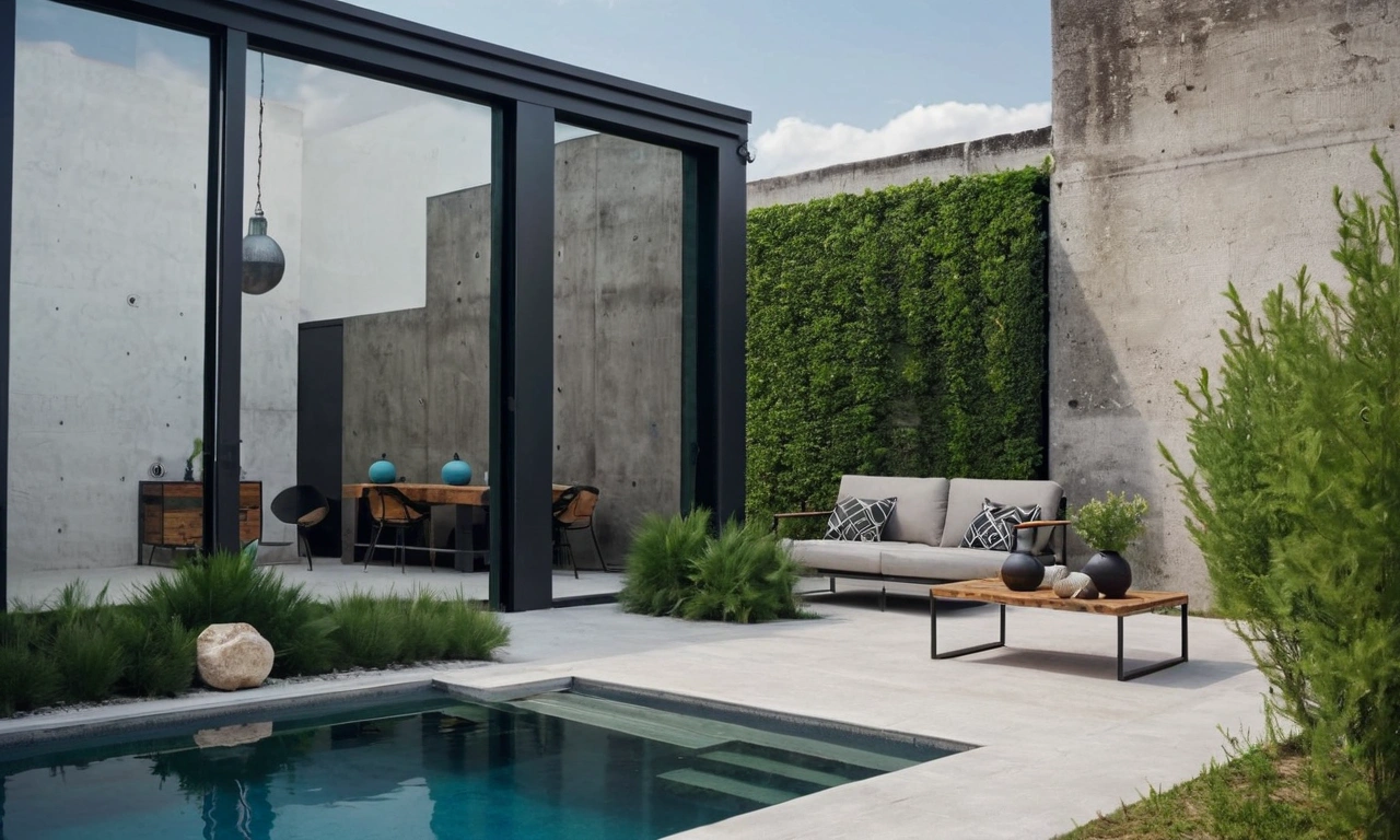 Преимущества использования геометрических форм и линий в ландшафтном дизайне в стиле Лофт