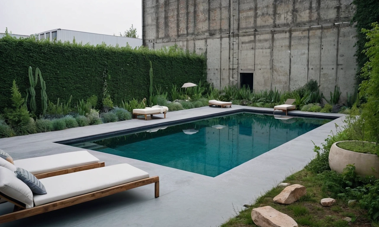 Освещение в ландшафтном дизайне в стиле Лофт: использование геометрических форм и линий