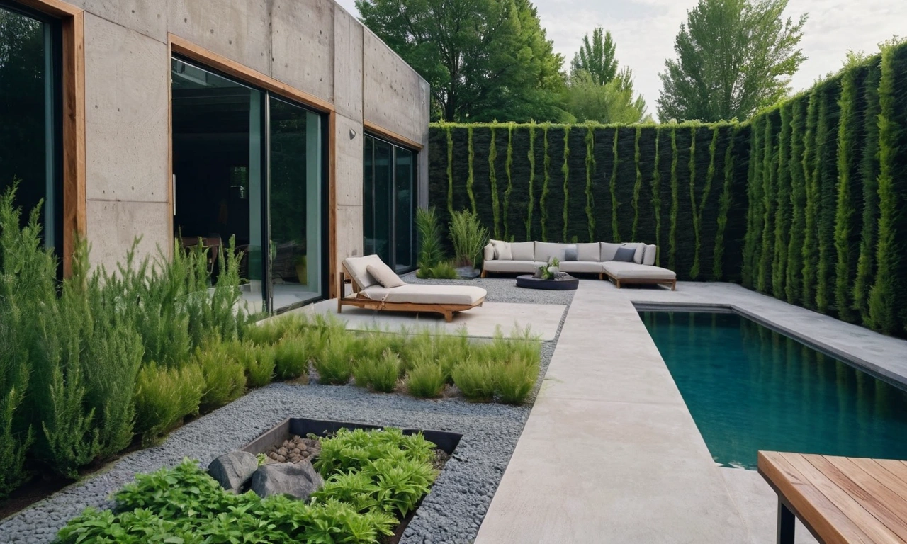 Лофт в саду: использование уникальных и авторских элементов декора