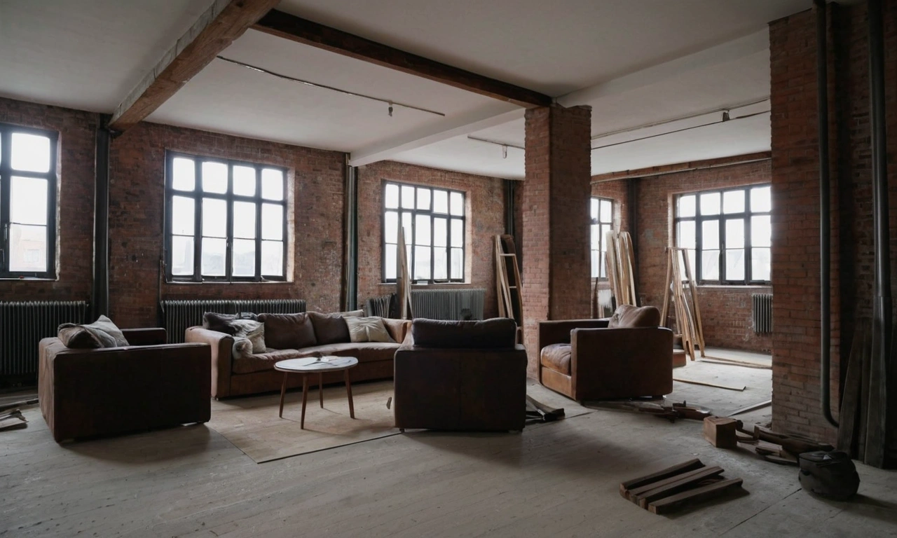 Лофт-стиль: использование света в отделочных работах