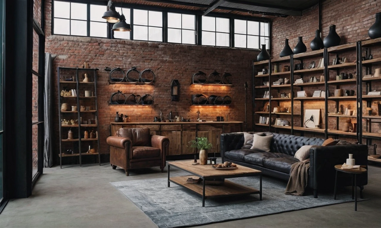 Практичность открытых полок в отделочных работах