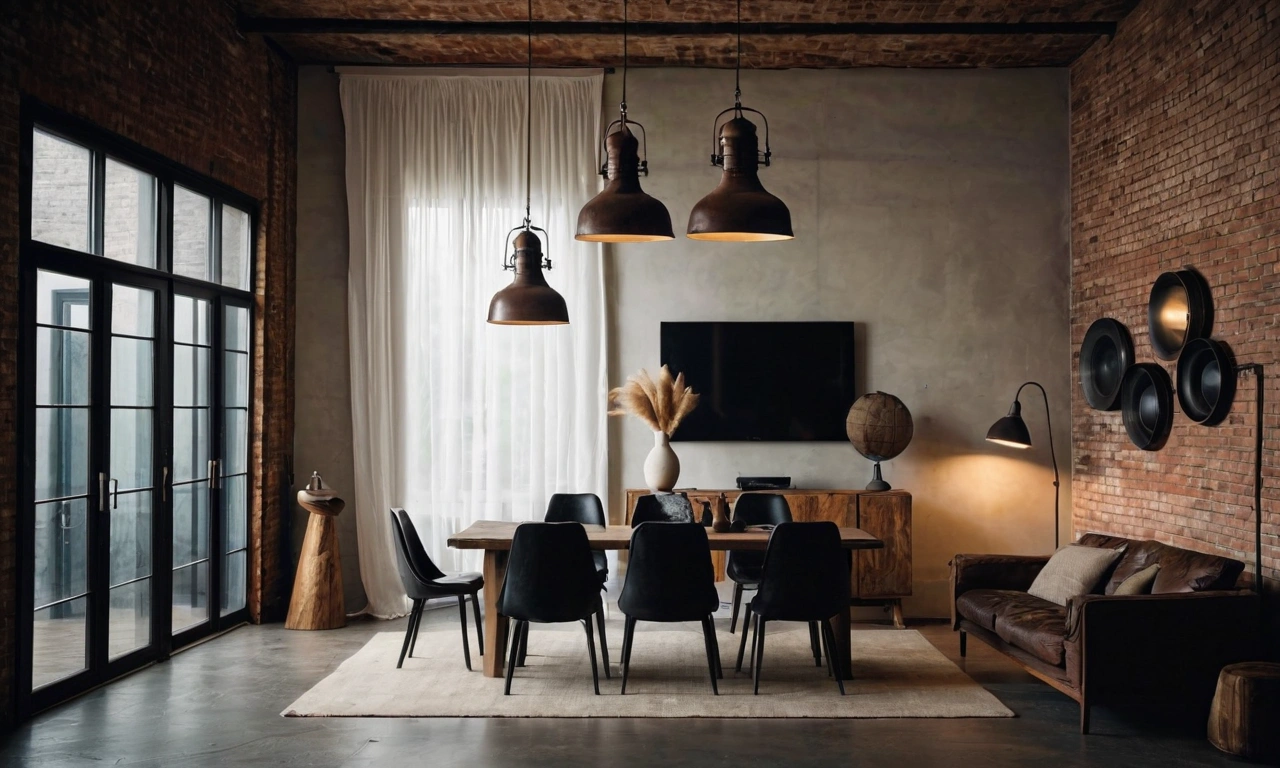 Отделочные работы в стиле Лофт: фокус на подсветке и освещении