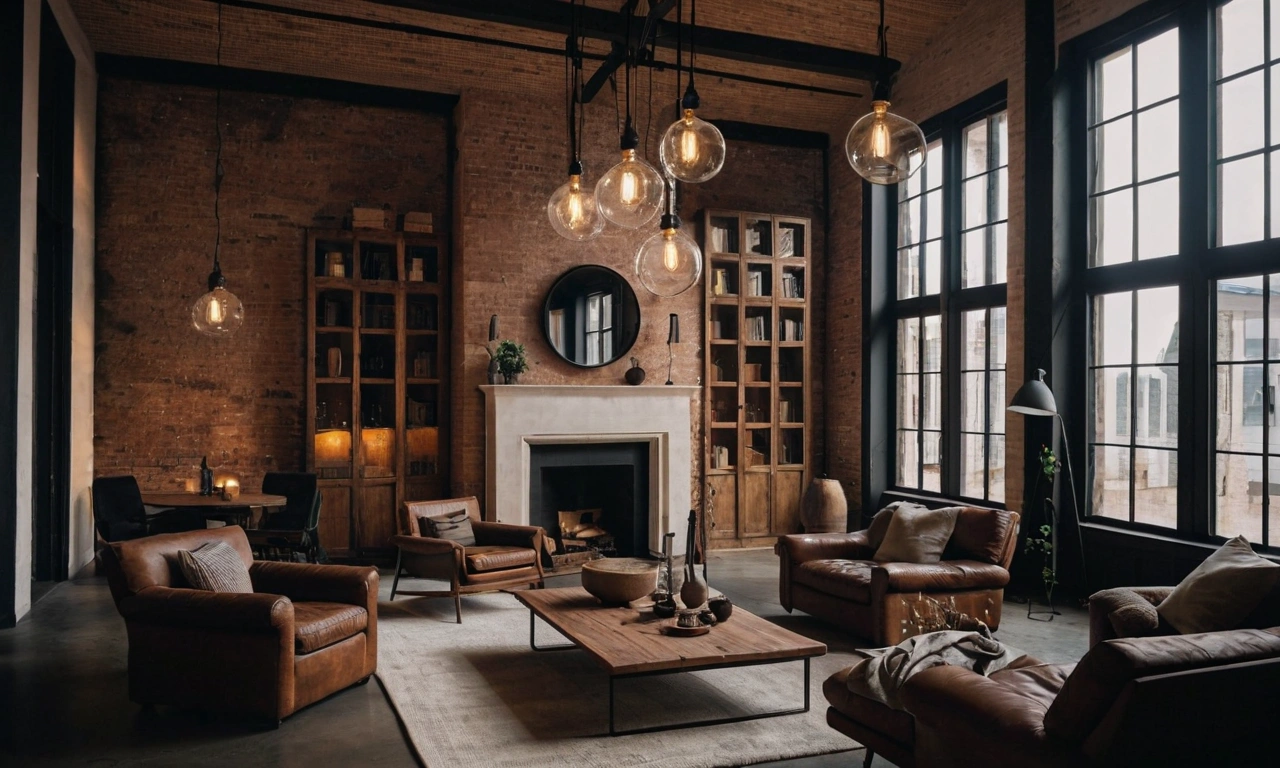 Роль светильников в создании атмосферы Лофт