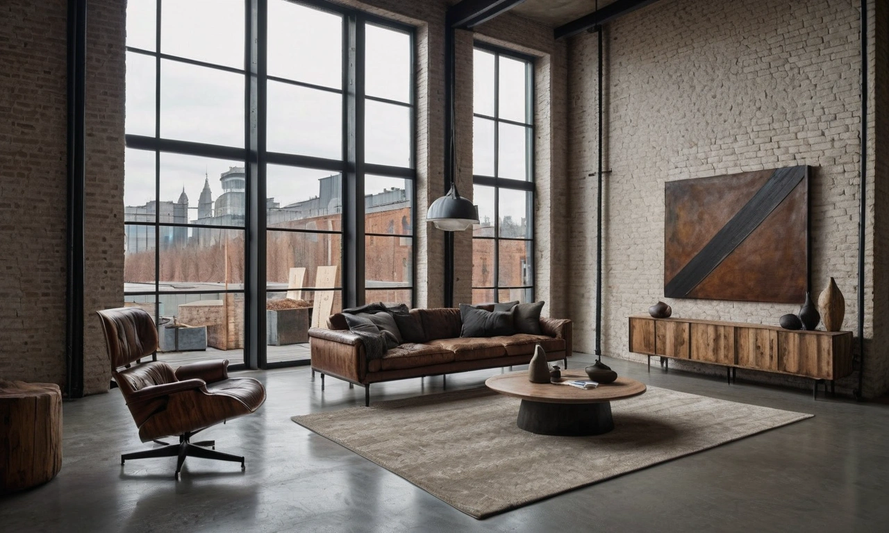 Трансформационные пространства в архитектуре и фасаде в стиле Лофт