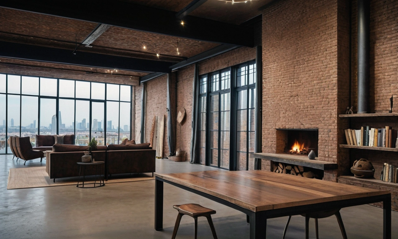 Преимущества фасадов в стиле Лофт