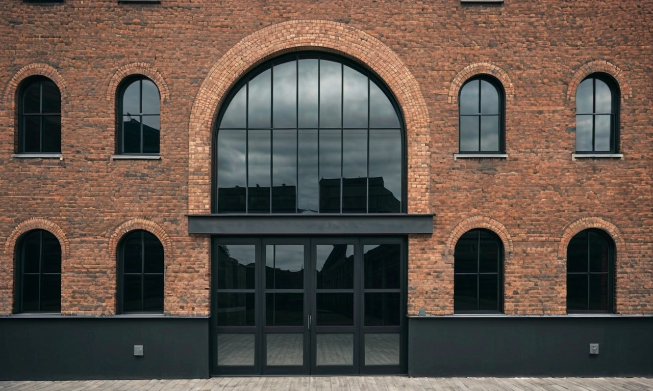 Минимализм в деталях: фасады в стиле Лофт